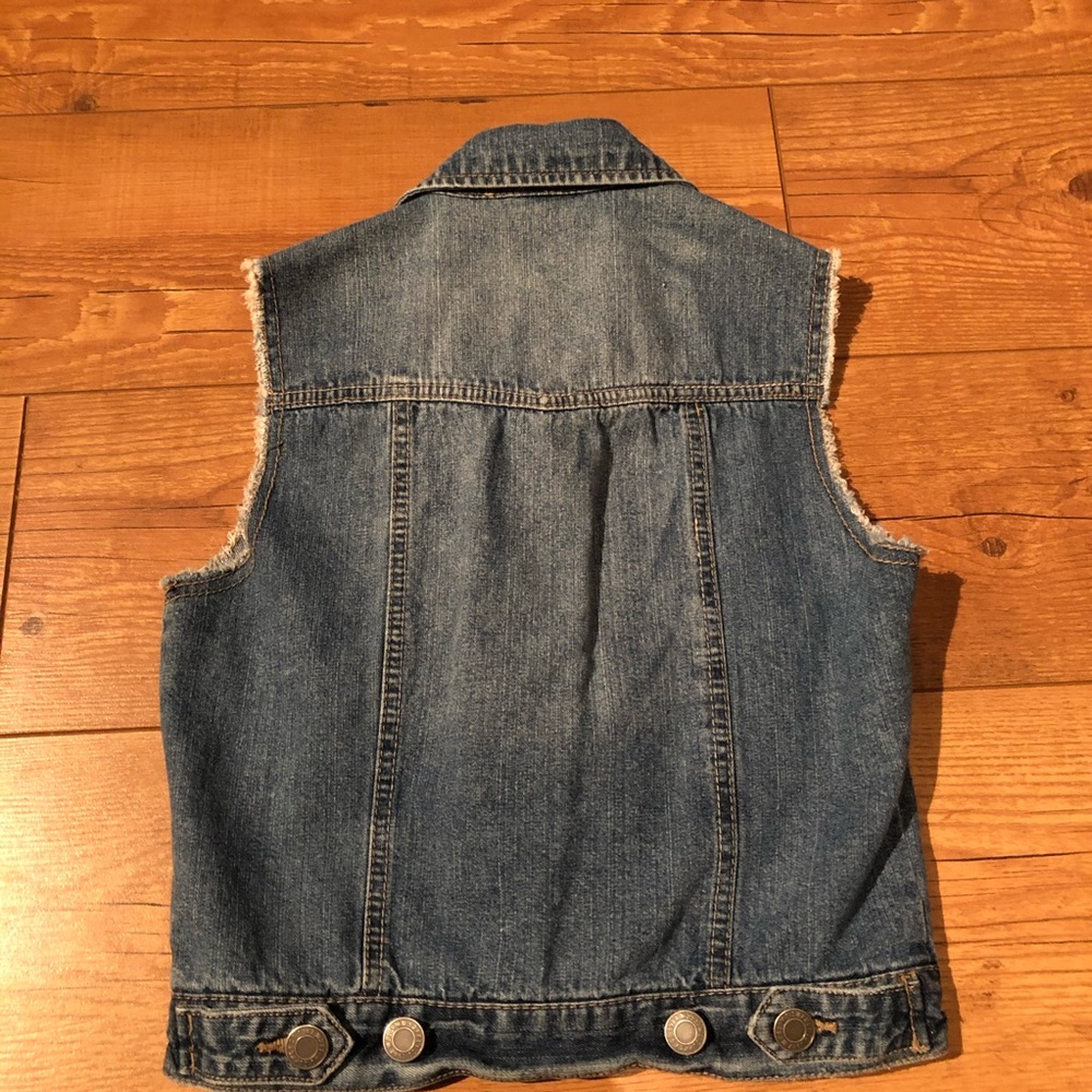 Mossimo Suppy Co. sz XS denim vest - Picture 9 of 13